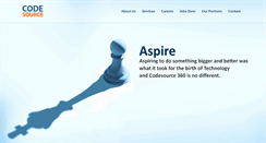 Desktop Screenshot of codesource360.com
